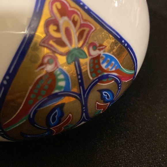 Elizabeth Arden Vintage Byzantium Collection Porcelain Love Birds Jar - Picture 2 of 4
